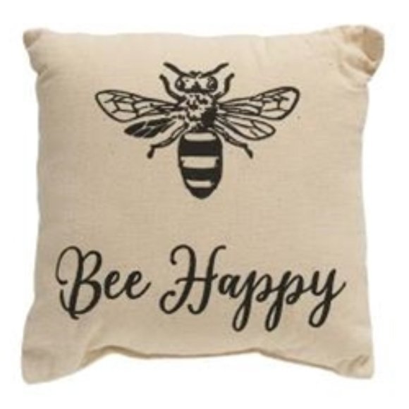NWT Bee Happy Pillow - Picture 2 of 3